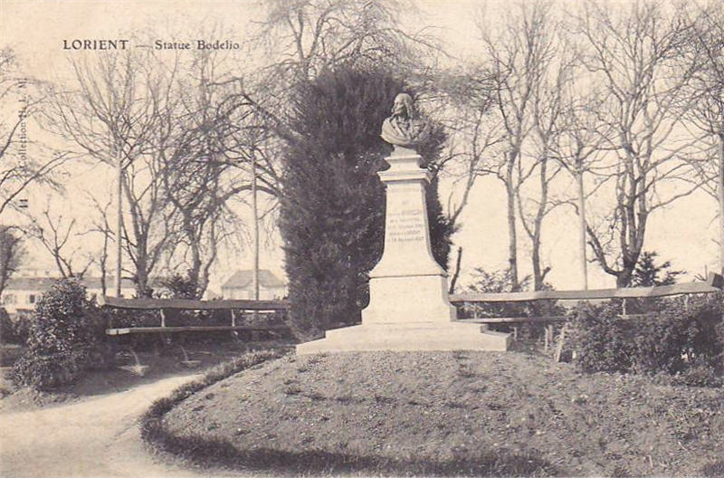 Statue Louis Bodélio - Lorient