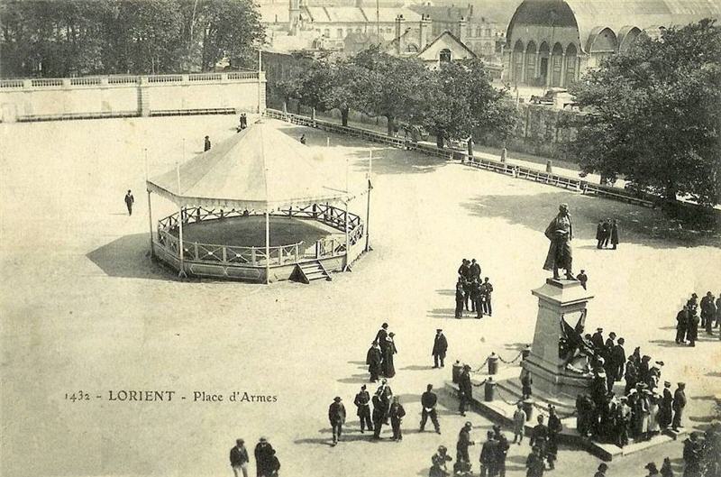 Kiosque à musique - Place d'Armes - Lorient
