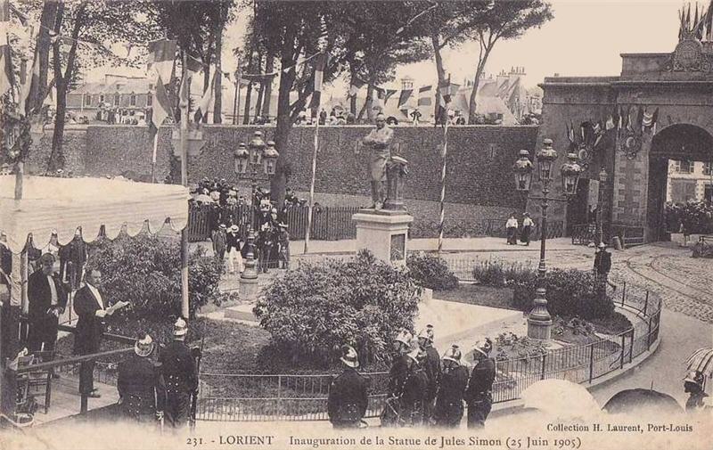 Statue Jules Simon - Lorient