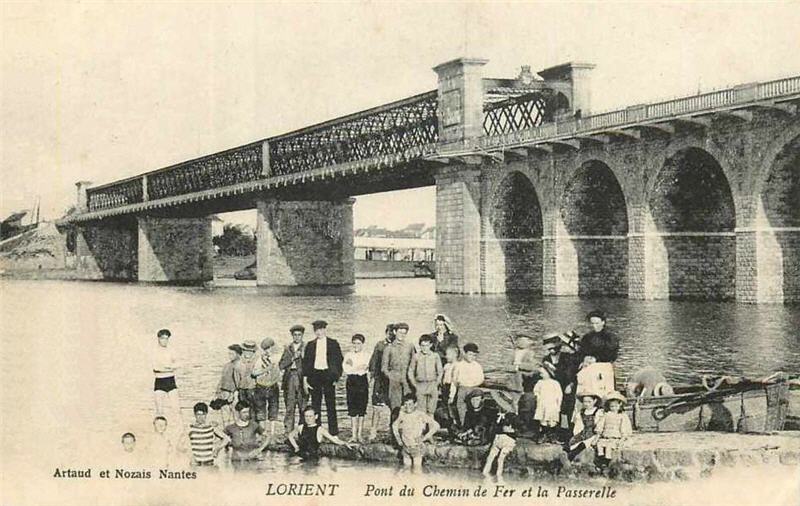 Pont de chemin de fer - Lorient