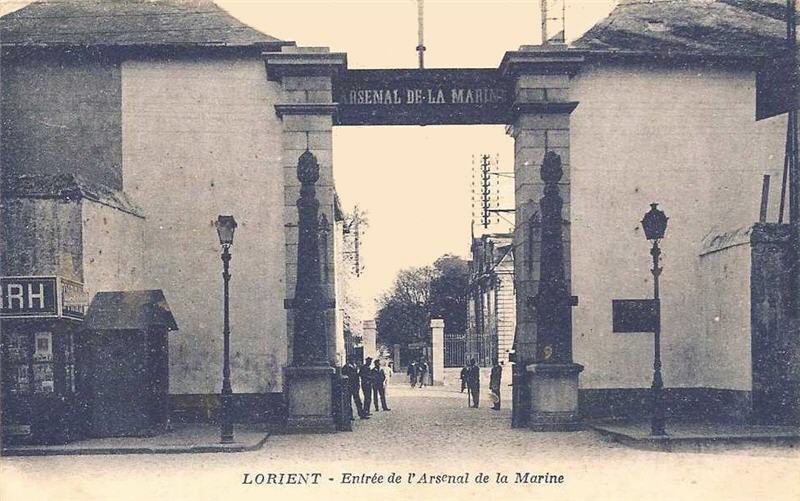Entrée de l'Arsenal de la Marine - Lorient